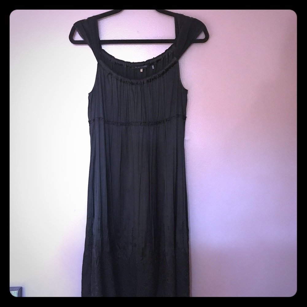 GORGEOUS Ellie Tahari Dress, Silk w/ lace